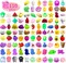 110-Pack Mochi Squishy Toys – Mini Kawaii Squishies for Kids, Party Favors, Easter Basket Stuffers, Egg Fillers, Birthday, Classroom Prizes, Pinata & Christmas Stocking Gifts